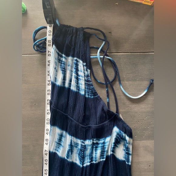 Tie dye blue maxi dress - Picture 8 of 9